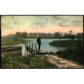 Maribo - Udsigt til Borg� - Stender 1781 - Brugt