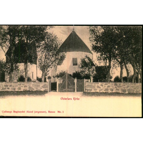 sterlars Kirke - Colbergs Bogh. 3 - Ubrugt