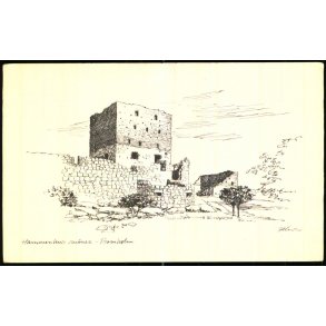 Illum - Hammershus Ruiner - Bornholm - Dansk Smandskirke u/n - Ubrugt