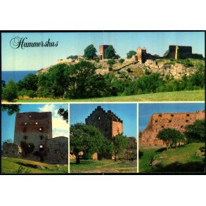 Bornholm - Hammershus - W. Dams Bogh. 6120 - Ubrugt
