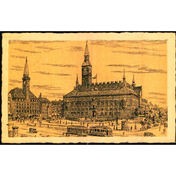Kbenhavn -  Rdhuset - Serie 31 C.R. - Brugt