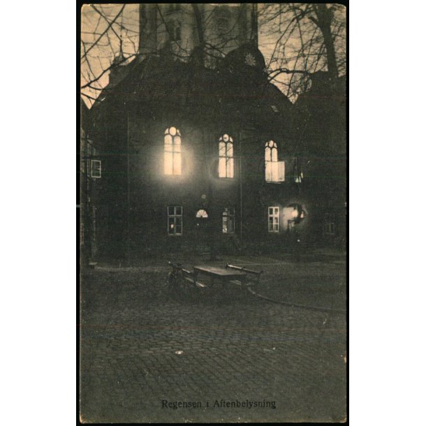 Regensen i Aftenbelysning - B&W 3276 - Ubrugt