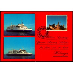 Frgerne Tycho Brahe og Aurora - Helsingr - My Card 343 - Brugt