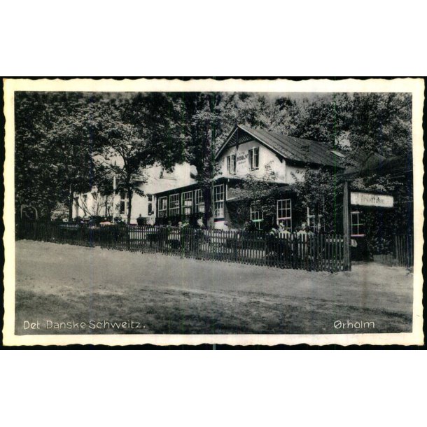 Det Danske Schweitz - �rholm - Petersens Bogh. ? - Ubrugt - Har v�ret opkl�bet !