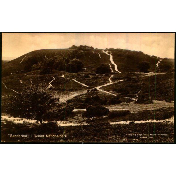 S�nderkol i Rebild Nationalpark - Sk�rping Bogh. 2221 - Ubrugt