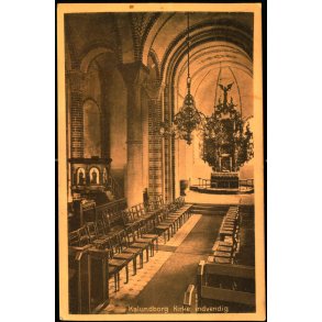 Kalundborg Kirke Indvendig - Johs. M�llers Bogh. 42752 - Brugt