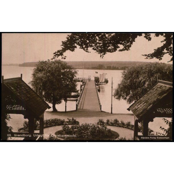Svendborg - Udsigt fra Christiansminde - Stender 09 - Ubrugt