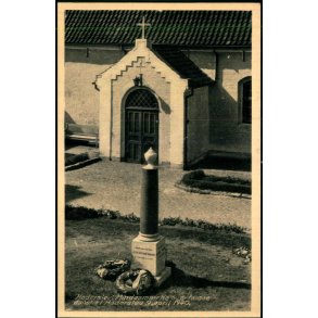 Haderslev - Mindesm�rket over faldne Danske i Haderslev - 9. April 1940 - Rudolf Olsen 5825 - Ubrugt