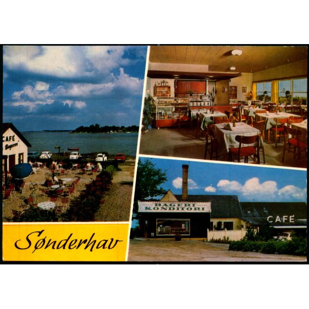 Cafe Hos Bageren - S�nderhav - H. Ingwersen 336 - Ubrugt