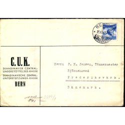 Censurbrev fra Schweiz  21 - 10 - 42 - Til Frederiksvrk