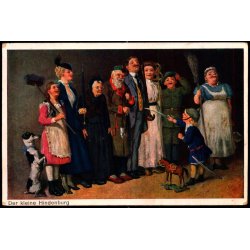 Feldpost - K.D. Feldpoststation  5 - 9 - 16  - Til  Apenrade - Billedside : Der kleine Hindenburg