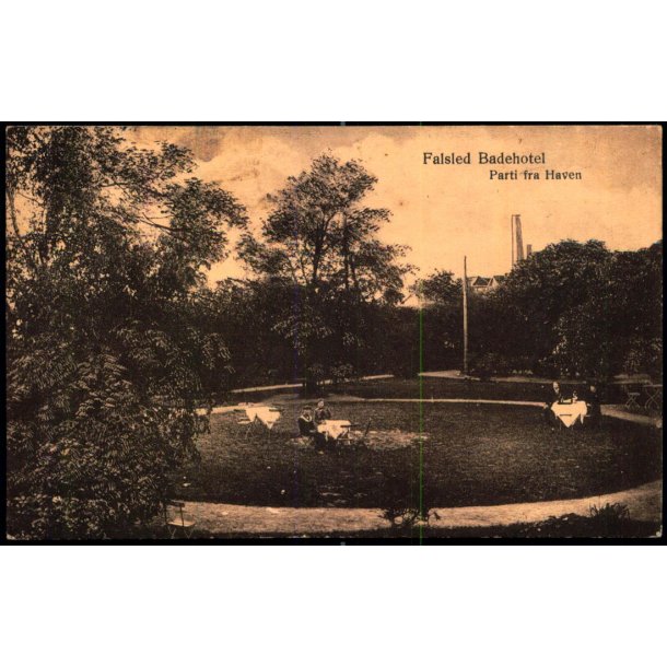 Falsled Badehotel - Parti fra Haven - BPM 2150 - Brugt