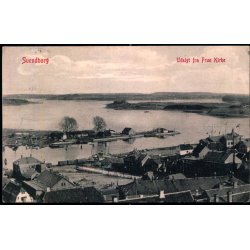 Svendborg - Udsigt fra Frue Kirke - W.K.F. 4658 - Brugt