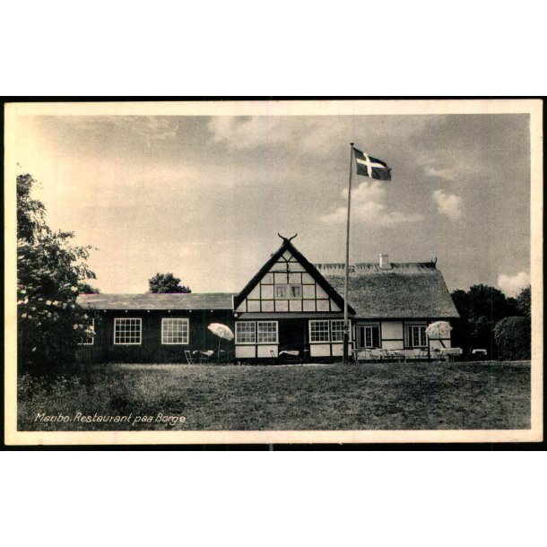 Maribo - Restaurant paa Borg - Stender M. 148 - Ubrugt