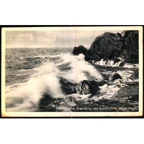 Bornholm - Brnding ved Guldhullet -  Johns Kapel - Frits Srensen 70548 - Brugt