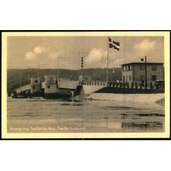 Kronprins Frederiks Bro - Frederikssund - Ebbesens Bogh. 75380 - Ubrugt
