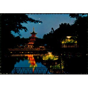 Kbenhavn - Tivoli ved Nat  - Grako 444