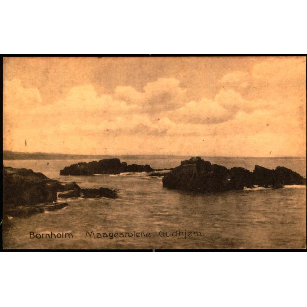 Bornholm - Maagestolene - Gudhjem - Svend Kollings Bogh. 103 - Ubrugt