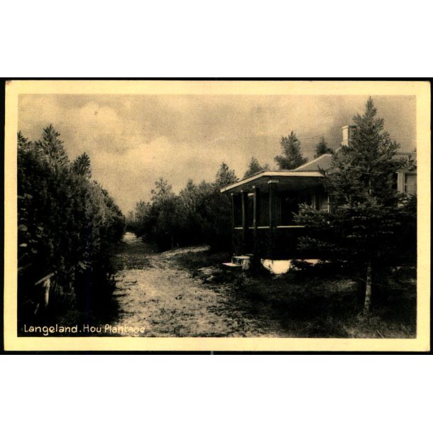 Langeland - Hou Plantage - Poul W. Christensens Bogh. 58 - Ubrugt