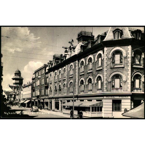 Nyk�bing F. -  Hotel Ph�nix - Stender N.F. 324 K - Ubrugt