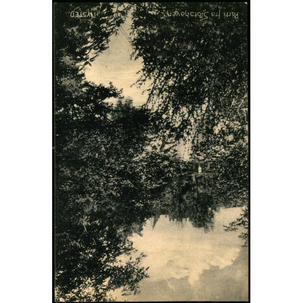 Nysted - Parti fra Slotshaven - u/n - Ubrugt