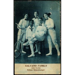 Salvano Famely - trick Cyclist - Ziekus Strasburger - Nordisk Kunstanstalt g 23 - Ubrugt