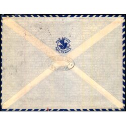 Luftpost Brev fra Frankrig til Danmark - 21 - 12 - 43