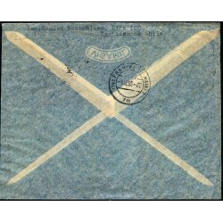 Luftpost Rekommanderet Brev fra Argentina til Tyskland - 1 - 12 - 55