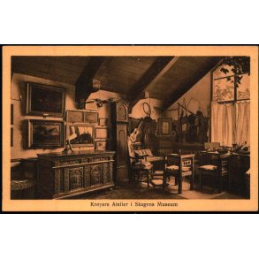 Kryers Atelier i Skagen Museum - Eneret 34864 - Ubrugt
