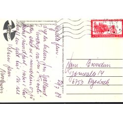 Det Kinesiske Trn spejler sig i Tivolisen med sine 2395 Lamper - Harlekin Foto u/n