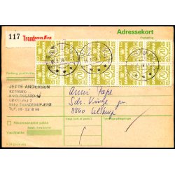 Adressekort fra Tranderup r  - 10x 70 re Blgelinie - 15 - 6 - 78