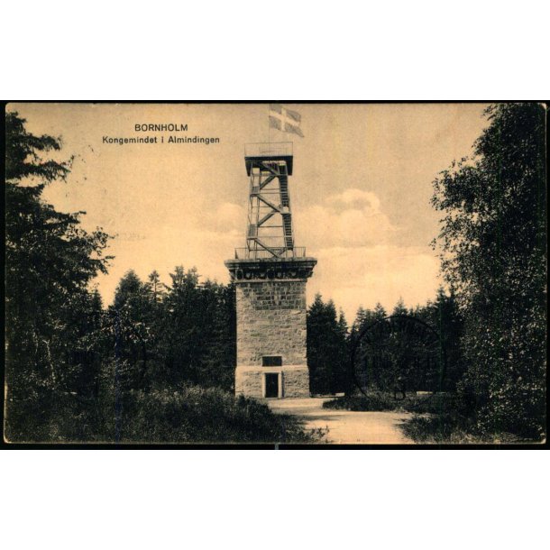 Bornholm - Kongemindet i Almindingen - Colbergs Bogh. u/n - Brugt