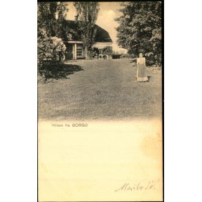 Hilsen fra Borg� - Eneret 3349 - Ubrugt