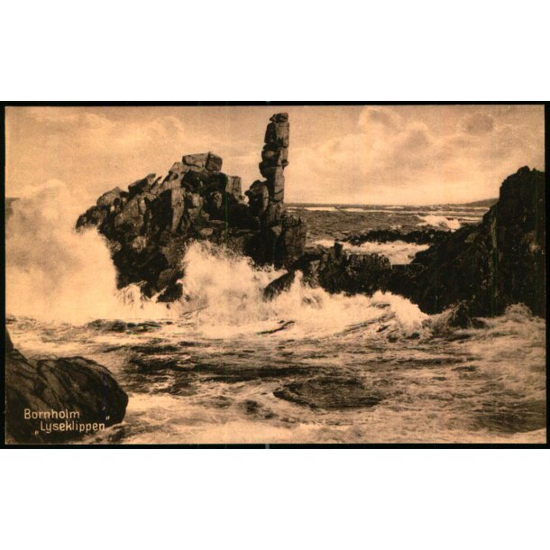 Bornholm - Lyseklippen - S. Koldings Bogh. 28 - Ubrugt