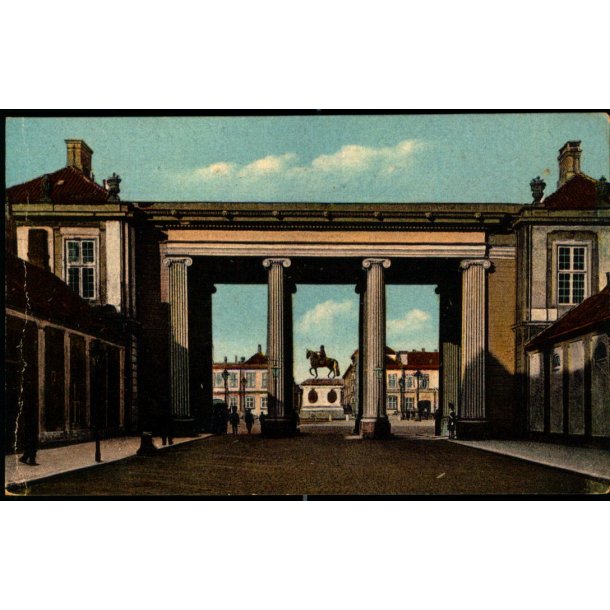 K�benhavn - Kolonaden ved Amalienborg Slot - Marckmann`s Serier 3/6