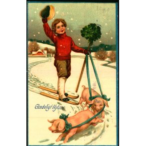 Gldeligt Nytaar - Serie 4533 - Brugt