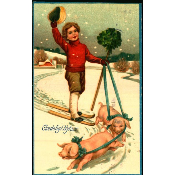 Gldeligt Nytaar - Serie 4533 - Brugt