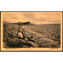 Strandparti med hvide Klint - Frederiksv�rk - Frederiksborg Kunst 487/4 - Ubrugt