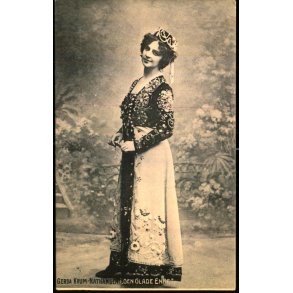 Gerda Krum-Nathansen i Den glade Enke  - u/n - Ubrugt