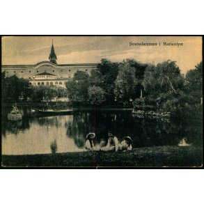 Svanedammen i Marienlyst - J.M. 286 - Ubrugt