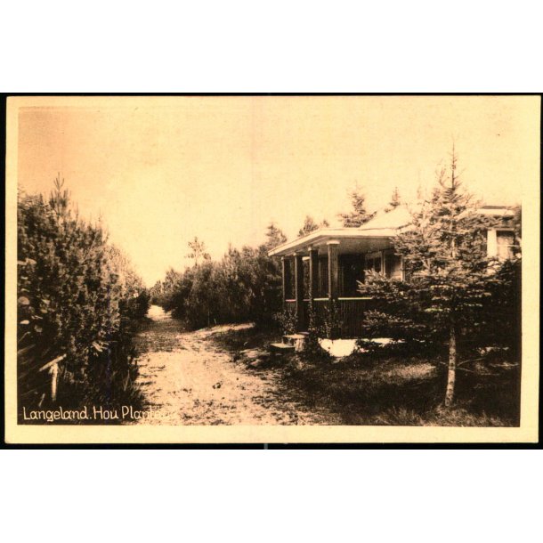 Langeland - Hou Plantage - C. Jenssen- Tuch  Eftf. 58 - Ubrugt