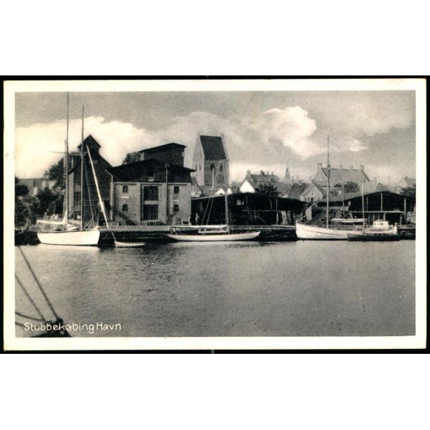 Stubbek�bing Havn - Niels Bruuns Bogh. 66705 - Ubrugt