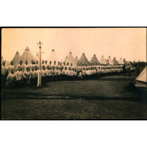 Lejren ved  Borris - Fotokort u/n - Ubrugt