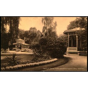 Parti af Fyens - Stifts- L�seforeningens Have - Odense - Chr. pedersens Kunstforlag 11p - Ubrugt