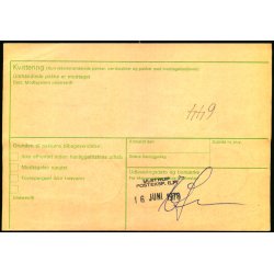 Adressekort fra Tranderup r  - 10x 70 re Blgelinie - 15 - 6 - 78