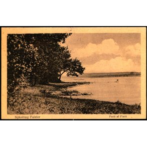 Nyk�bing Falster - Parti fra Flat� - A. Olsen u/n - Brugt