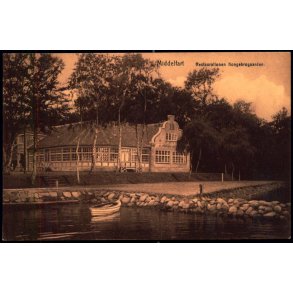 Middelfart - Restaurationen  Kongebrogaarden - J.G. Kreutzers Papir 64 - Ubrugt