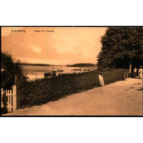 Svendborg -  Udsigt fra Troense - Johs. Broersens Forlag 1510 - Ubrugt