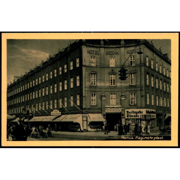 Aarhus - Reginakrydset - K. Witt-M�ller Serie 486 - Ubrugt