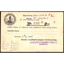 Danske Landboforeningers Frforsyning - Roskilde - u/n - Brugt.